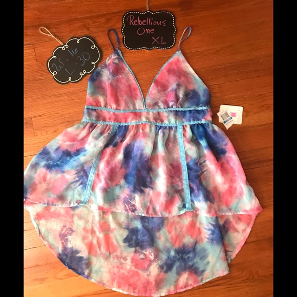Rebellious One Tops - Flowy Tank NWT